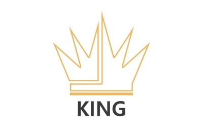 Crown Logo Template Vector Icon V38