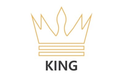 Crown Logo Template Vector Icon V40