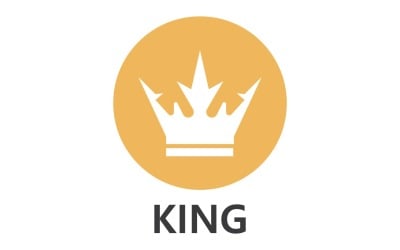 Crown Logo Template Vector Icon V43