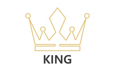 Crown Logo Template Vector Icon V45