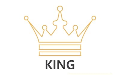 Crown Logo Template Vector Icon V47