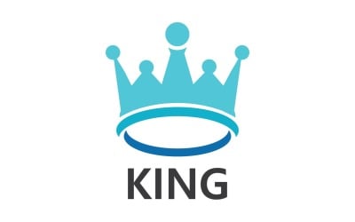 Crown Logo Template Vector Icon V5