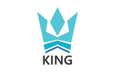 Crown Logo Template Vector Icon V7