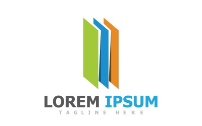 Financiën Logo Sjabloon Zakelijk Symbool V2