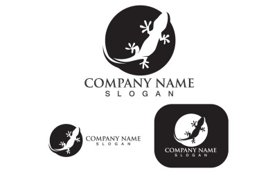 House Lizard Logo Vector Print Mall V14