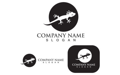 House Lizard Logo Vector Print Mall V15