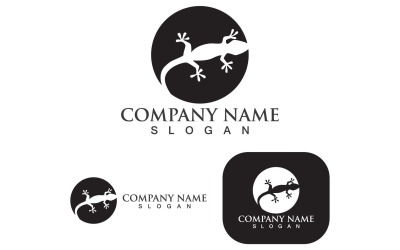 House Lizard Logo Vector Print Mall V16