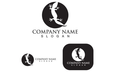 House Lizard Logo Vector Print Mall V17