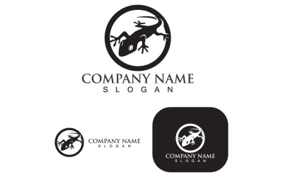 House Lizard Logo Vector Print Mall V20