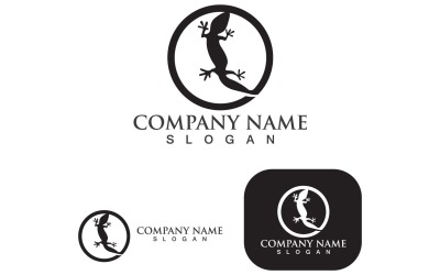 House Lizard Logo Vector Print Mall V21