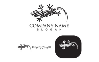 House Lizard Logo Vector Print Mall V3