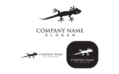 House Lizard Logo Vector Print Mall V6