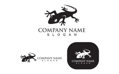 House Lizard Logo Vector Print Mall V9