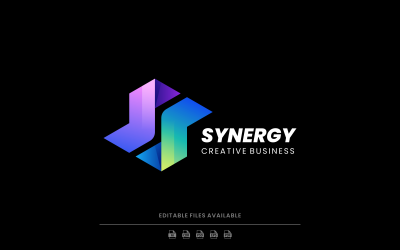 Logo-Stil mit SZ-Farbverlauf