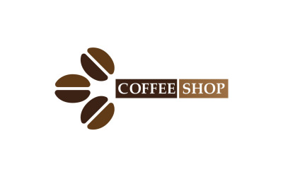 Coffee Bean Logo And Symbol V15