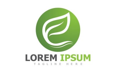 Leaf Green Nature Logo Vector V28