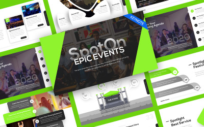 SpotOn Business Events Keynote-sjabloon