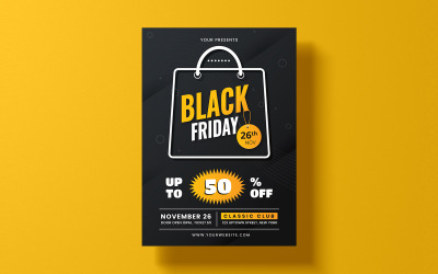 Vonzó Black Friday Flyer