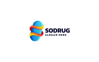 Logo-Stil mit Sodrug-Farbverlauf