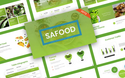 Modèle PowerPoint de cuisine SaFood