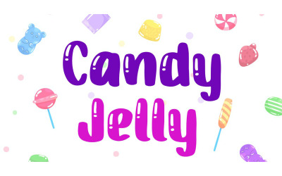 Candy Jelly Playful Display Font