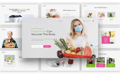 Carbole Fruits Store Keynote Template