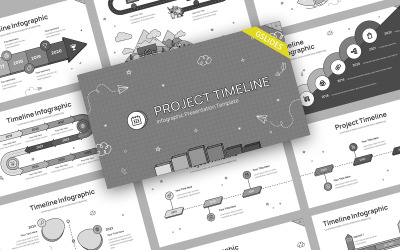 Timeline Doodle 3 Google Slides Template