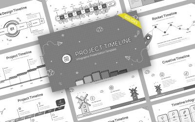 Timeline Doodle Google Slides Template