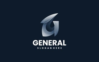 Letter G Color Gradient Logo