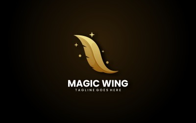 Magic Wing Luxury Logo Style