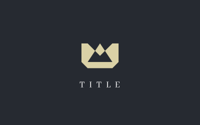 Luxury Elite King Royal Crown Logo
