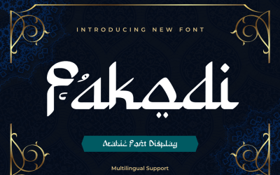 Fakodi Arapça stili yazı tipiyle tanışın