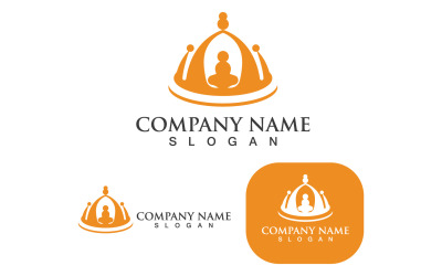 Couronne Logo Template Vector IconV1