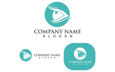 Eye Care Vector Logo Design V17