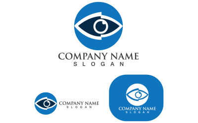 Eye Care Vector Logo Design V18