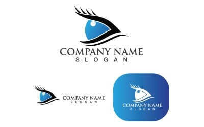 Eye Care Vector Logo Design V4