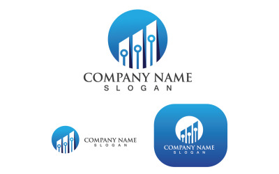 Business Finance Logo Template Vector V5