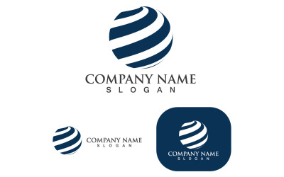 Business Finance Logo Template Vector V8