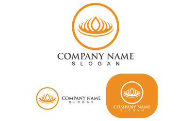 Couronne Logo Template Vector IconV23