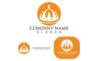 Crown Logo Template Vector IconV10