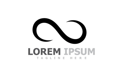 Infinity Logo Symbol Elements Design V5