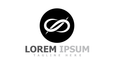 Infinity Logo Symbol Elements Design V21