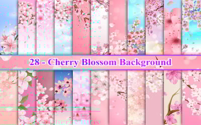 Sfondo di fiori di ciliegio, sfondo di fiori di ciliegio, sfondo floreale