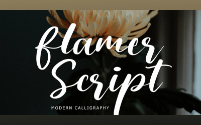 Сучасна каліграфія Flamer Script