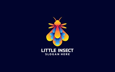 Kis rovar színátmenet színes logó