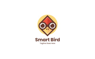 Smart Bird Einfaches Logo-Design
