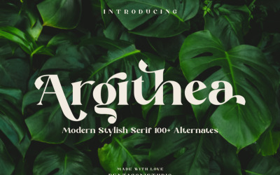 Argithea | Modern Serif Font