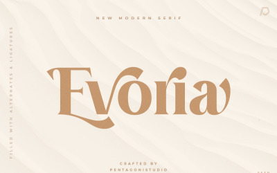 Evoria | Modern Serif Font
