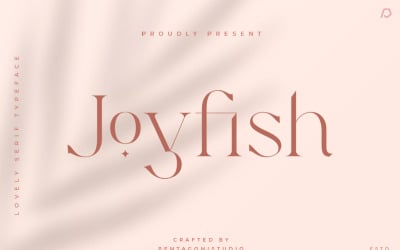 Joyfish | Krásné Serif Font