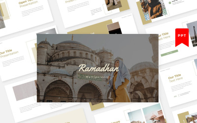 Modèle PowerPoint polyvalent de Ramadhan